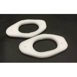 Unbranded AirCooled Type 1 Rear Heating Duct Foam Seals  69-79  Prt# 111255419B