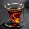 Total Supplier Vaso Whiskero Calavera De Cristal