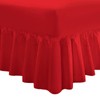 Valance Fitted Sheets Combed Poly-Cotton Plain Dyed Non Iron Percale