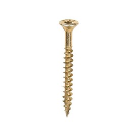 TIMCO C2 Clamp-Fix Multi-Purpose Premium Screws - TX - Double Countersunk - Yellow - 4.0 x 40 - Box of 200
