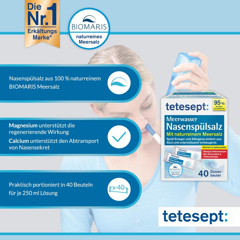 Tetesept Saltwater Buffered Salt 30 Btl