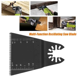 10Pcs Oscillating Saw Blades, 65mm/2.6in High Carbon Steel Oscillating Soft Metal/Wood/Plastic/Quick Release Saw Blades (2)