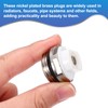 PATIKIL 1/2" BSP Male Thread Manual Radiator Air Vent Plugs,
