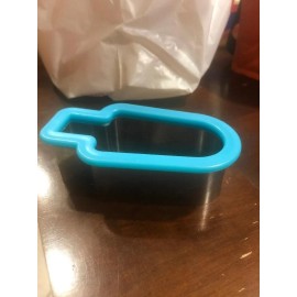 Knife 1× Popsicle Shape Mold Watermelon Slice Model Fruit Forks Slicer Knife(#D113)