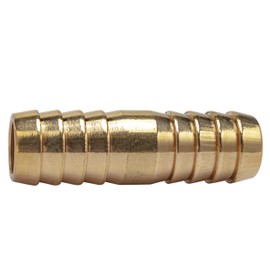 LTWFITTING Brass Barb Splicer Mender 3/4-Inch ID Hose Fitting Air Boat Fuel Hose Joiner(Pack of 5)