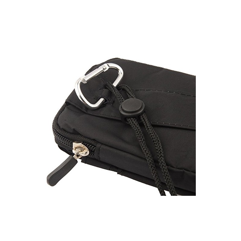 DFV mobile - Multi-Functional Vertical Stripes Pouch Bag Case Zipper