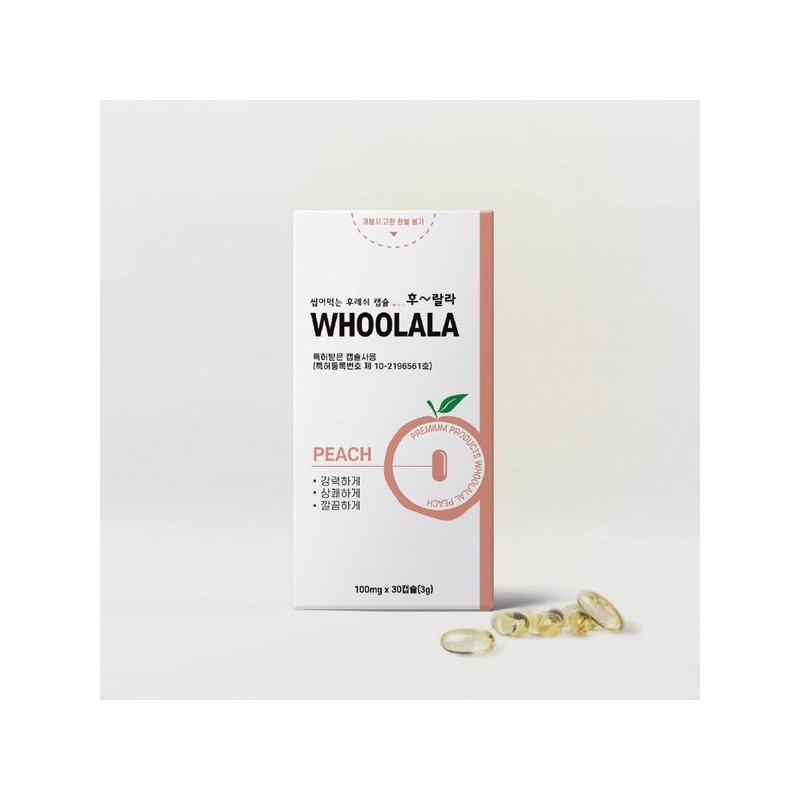 후랄라 30캡슐 간편하 십어먹는 구취제거제 Hulala 30 Capsules Convenient Chewable