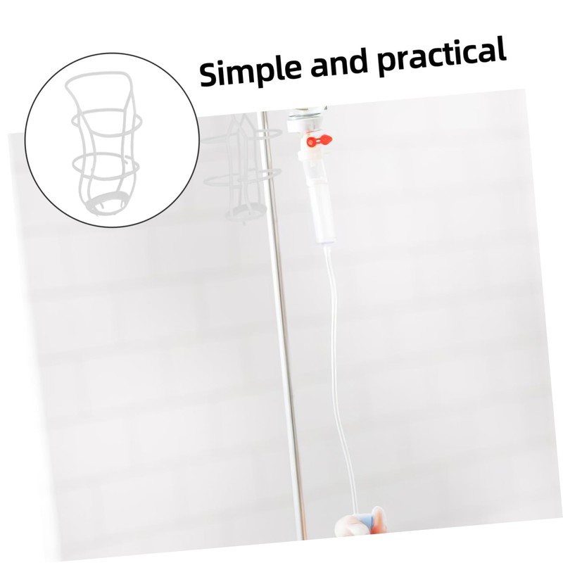 FRCOLOR 40pcs Saline Bottle Mesh Net Holder Durable Material Vial