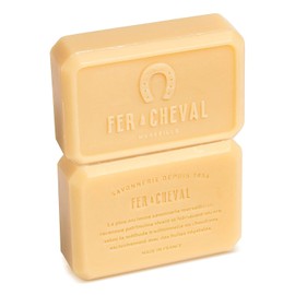 Fer à Cheval Gentle Perfumed Soap Bar, Organic Body Bath Soap Natural Soap Bar, Seaside Citrus Soap 125g, Pack of 2