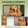 ALHER 12A Honey Blonde Body Wave Human Hair Bundles with