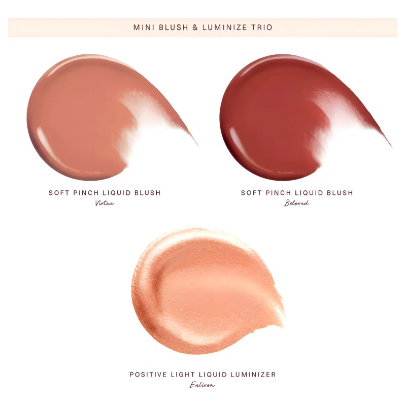 Rare Beauty | Mini Blush & Luminize Trio