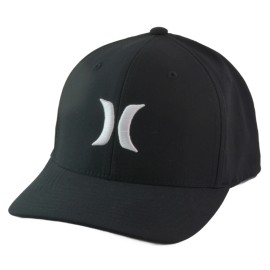 Hurley One & Only Primary Logo H2O-Dri Flex Black L/XL Hat