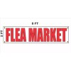 FLEA MARKET Banner Sign 2x8 for Business Shop Building Store