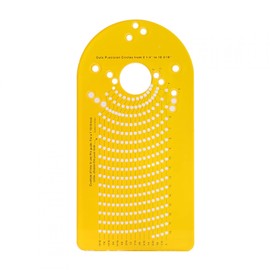 KASCLINO Circle Cutting Jig for Plunge Router, High Accuracy Groove Milling Circle Cutting Jig for Making Speaker Cutouts Cut Circles for Woodworking Tool(Yellow)