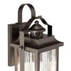 KICHLER Linford 1-Light 17.25-in H Outdoor Wall Light in Olde