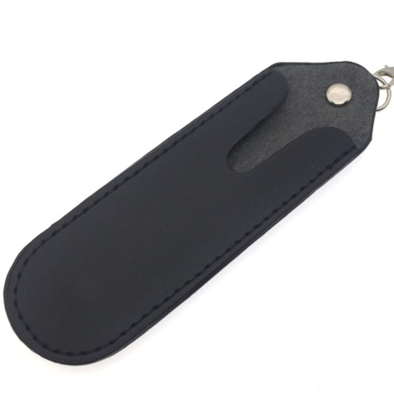 diyfixlcd 4 Pieces Black PU Leather Lanyard Case, MP3 Voice
