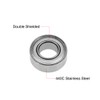 sourcing map R188 Ball Bearing 1/4" Bore 1/2" OD Stainless