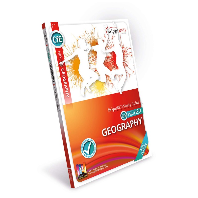 Bright Red Higher Geography New Edition Study Guide