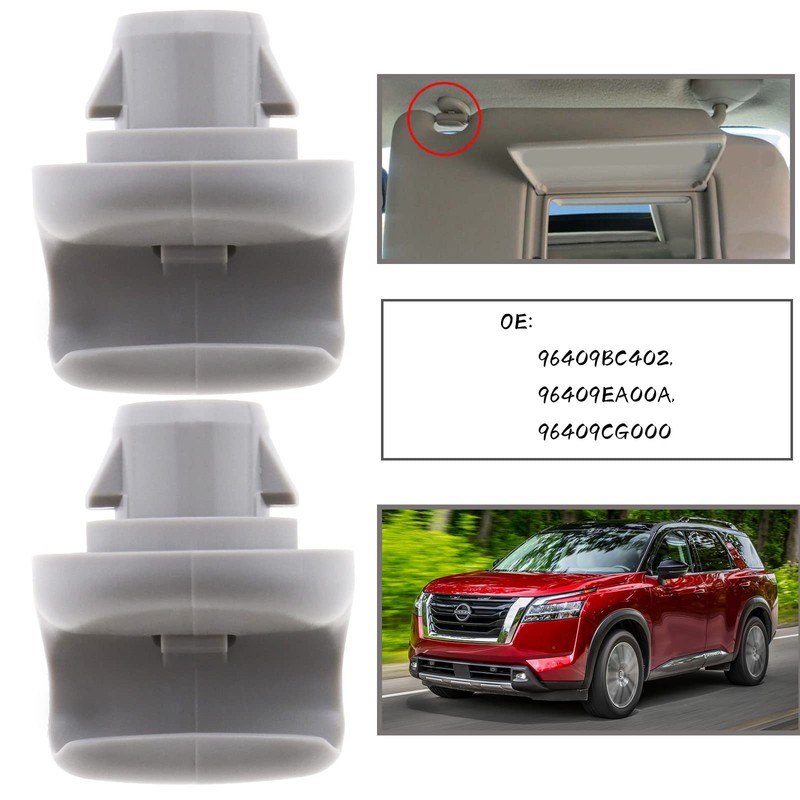 eMagTech 2 x Inner Sun Visor Clips 96409BC402 96409EA00A 96409CG000