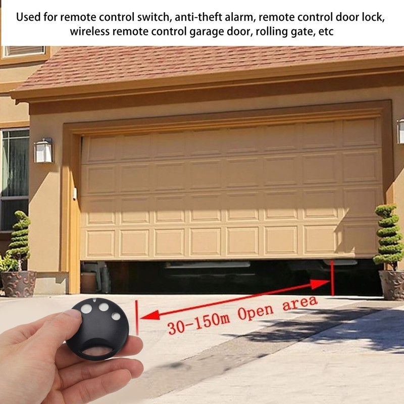 433.92mhz Garage Door Remote Control 50m Wireless Transmission Garage Door