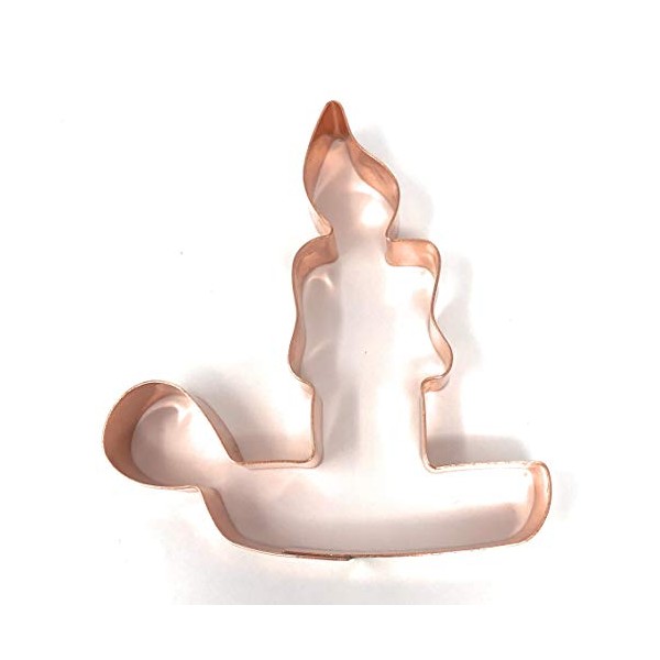 Old Fashioned Candlestick Copper Cookie Cutter