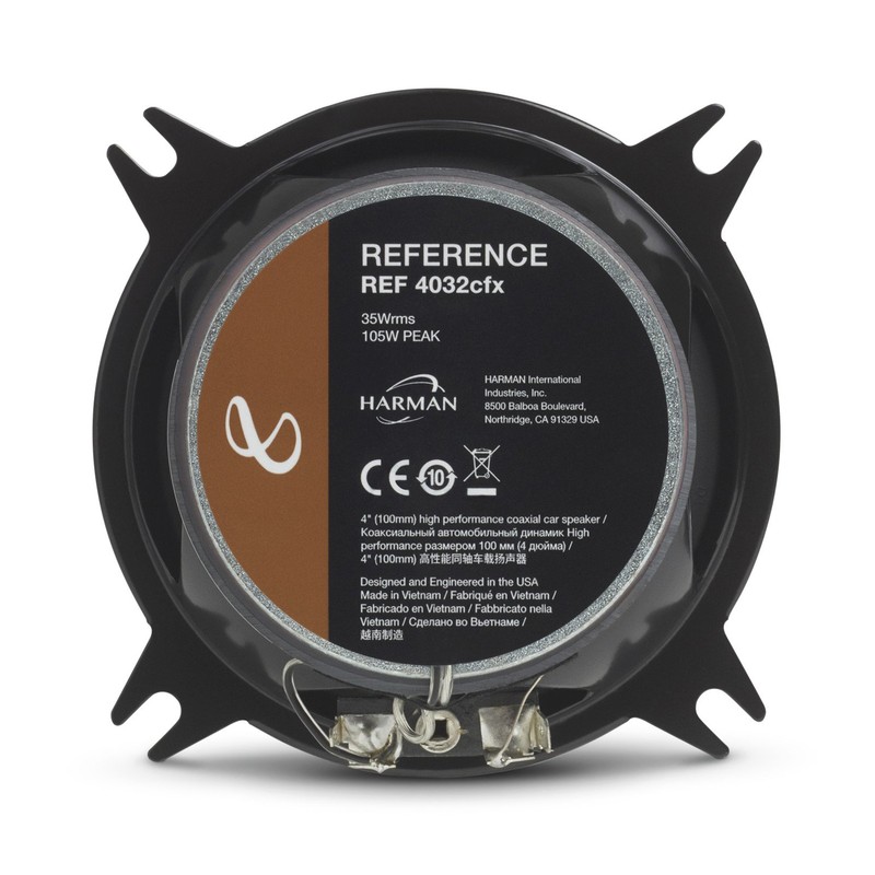Infinity REF-4032CFX Reference 4 Inch Two-Way Car Audio Speakers