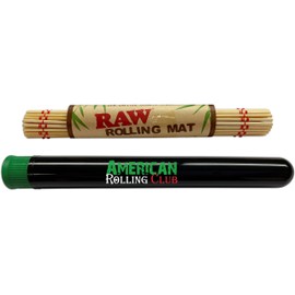 RAW Mat Natural Bamboo For Papers, Cones and Wraps Includes ARC Saver Tube
