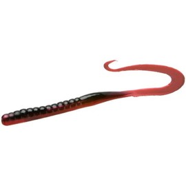 Zoom mag II Worm, 9", Red shad