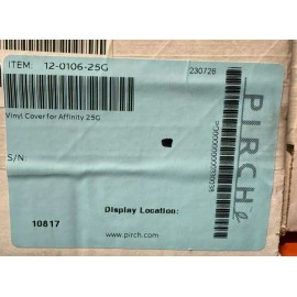 EVO 12-0106-25G Vinyl Grill Cover for Evo Affinity 25G Built in Gas Grill Amber