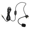 Cantilever Microphone Cable Earphone Audio Cable with Volume Control Mute