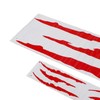 2Pcs Car Hood Cover Sticker Claw Mark Style Universal Engine