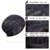 RicHyun Grey Wigs for Men Short Wavy Layered Synthetic Cosplay
