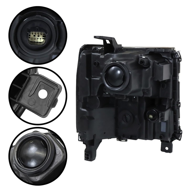 labwork Headlight Assembly, Compatible Replacement for 2016-2019 Chevy Silverado 1500