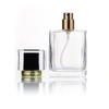 Enslz 50ml 1.7 OZ Refillable Glass Perfume Bottles Empty Travel