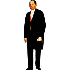 H10100 Benito Juarez Cardboard Cutout Standup