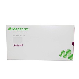 Mepiform Scar Reduction Dressing 4x7inch 10x18cm 5/pk From Spain