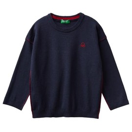 United Colors of Benetton Maglia G/C M/L 1041H1025 Sweater, Blu