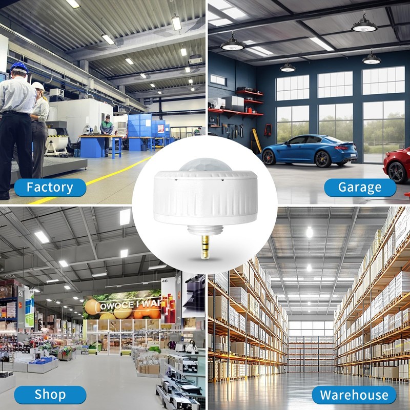 4 Pack Ceiling Sensor, PIR Occupancy Motion Detector for LED