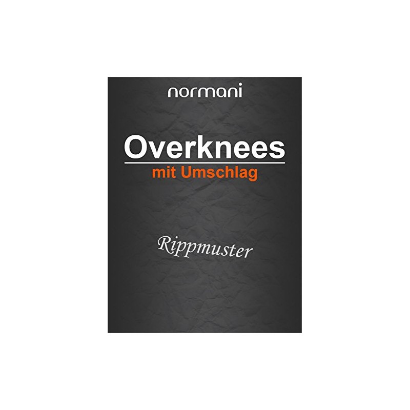 normani 2 Pairs of Overknees Ribbed Knit with Envelope Colour