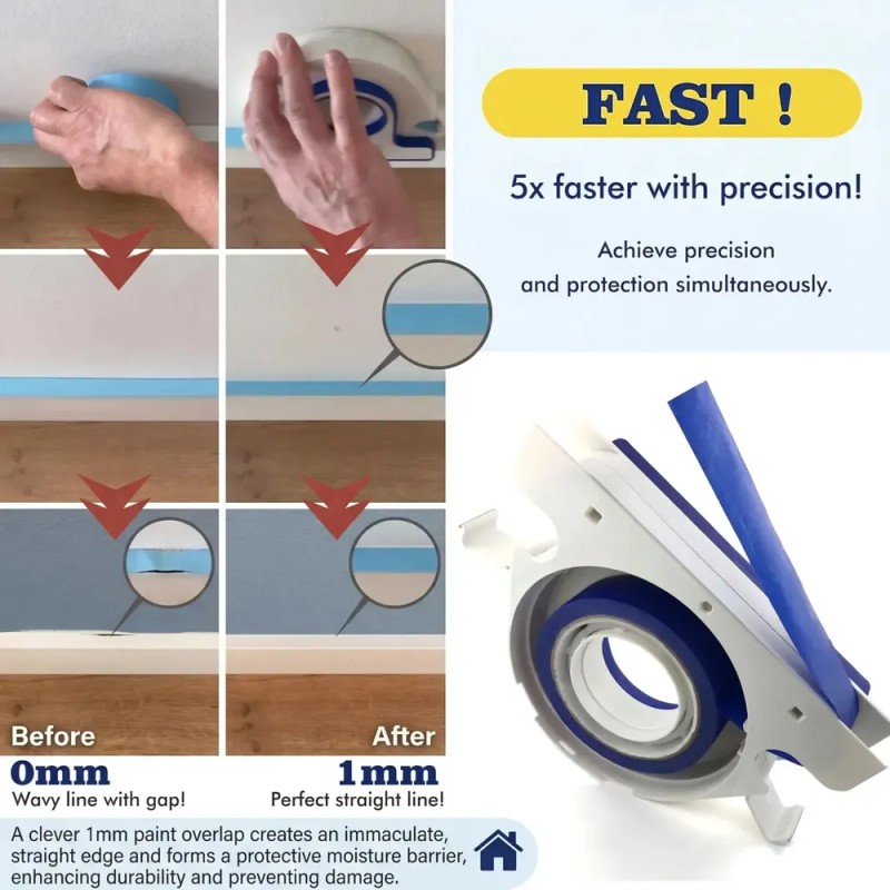 Aplicador De Cinta Para Pintores, Set Completo