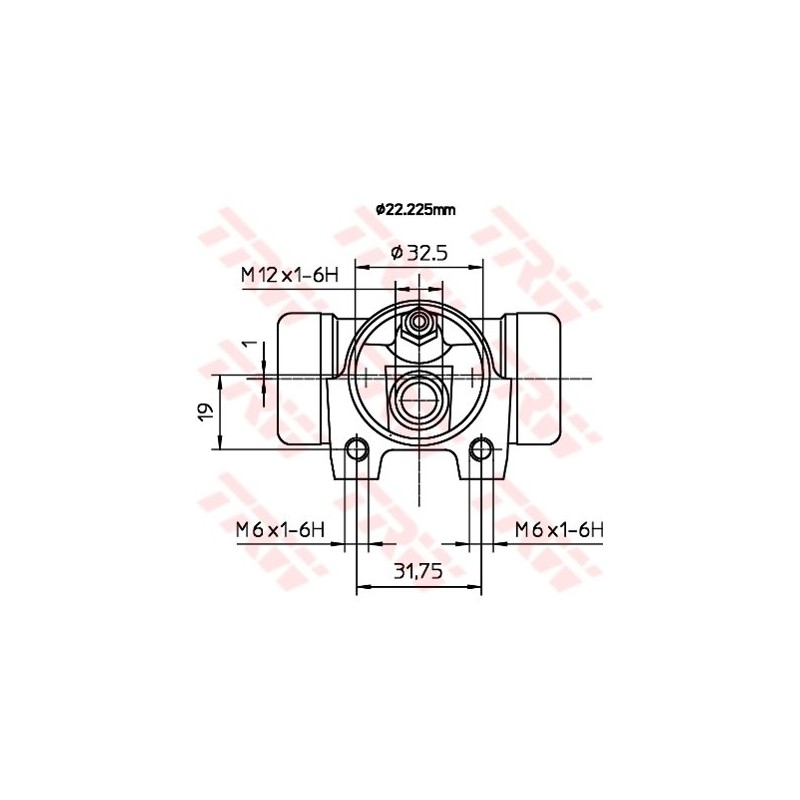 TRW Automotive AfterMarket BWH373 Wheel Cylinder