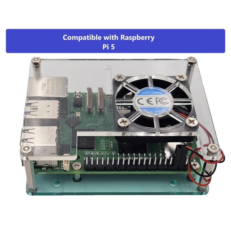 Micro Connectors Four (4) Layer Stackable Acrylic Raspberry Pi 3