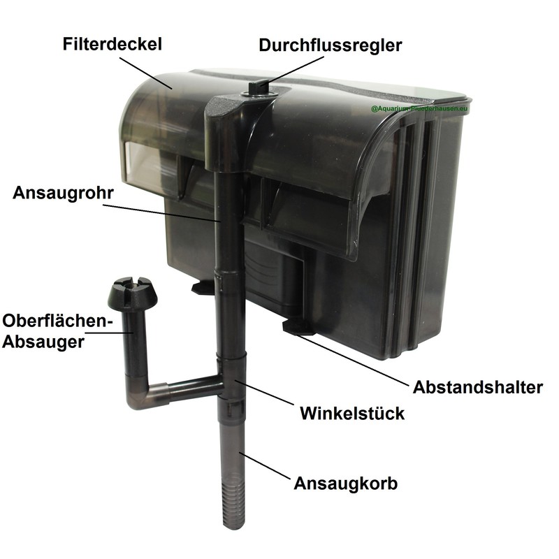 Aquarium External Filter Aquarium Hanging Filter Hang On Filter 8
