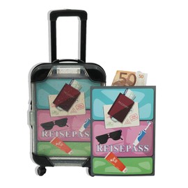 FloraVigo Mini Travel Case, Travel Money Gift, Travel Case, Money Gift for Birthday, Travel Cash, for Gift of Travel Money (15.5 x 7.5 x 4.5 cm)
