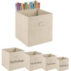 A406 2x Foldable Storage Boxes Storage Cube Boxes Storage Basket