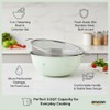 304 Stainless Steel Rice Washing Bowl and 40 Mesh Strainer