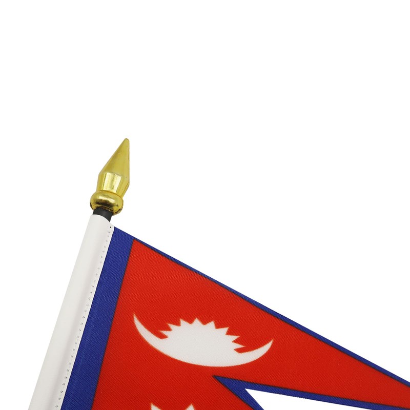 AZ FLAG Nepal Table Flag 4'' x 6'' - Nepalese