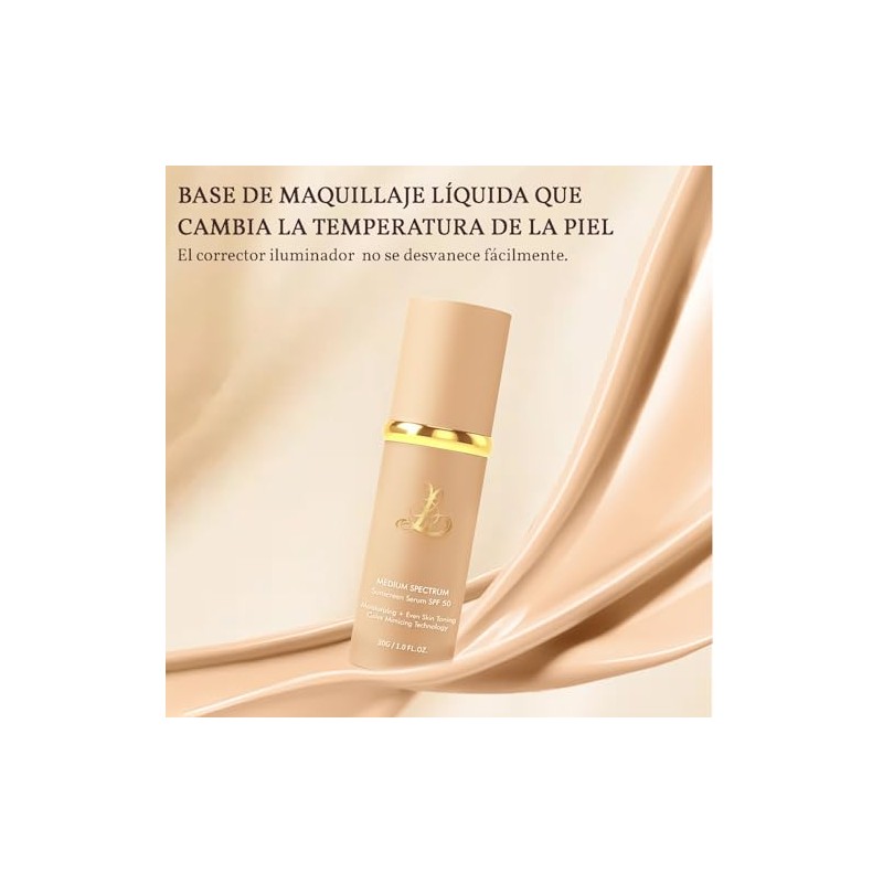 Base Adaptativa Biomimic Maquillaje Alta Cobertura 2pc Hidratante Que Cambia