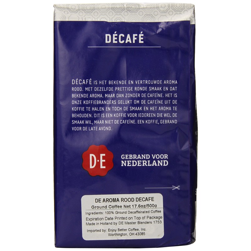 Douwe Egberts Aroma Rood Decaf Coffee, 17.6 Ounce