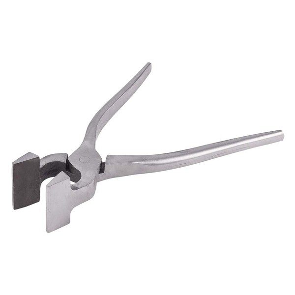 PandaHall Leather Craft Flat Pliers Steel Press Flattening Clamp for
